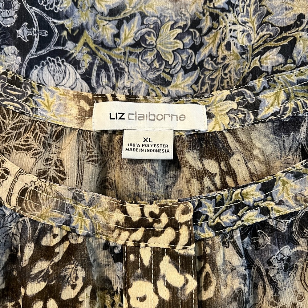 XL Liz Claiborne blouse - Picture 4 of 5